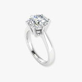 "Nove" 0.55 Carat  Round Cut Natural Diamond Solitaire Engagement Ring MDR3644