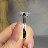 "Nyrelle" 1.5 Carat Round Cut Natural Solitaire Diamond Engagement Ring HLR560