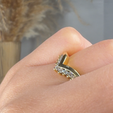 "Orelia" 0.30 Carat Round Cut Natural Diamond Engagement Ring MDR1459 HEERA DIAMONDS