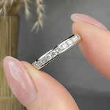 "Orvix" 1.04 Carat Round Cut Natural Diamond Eternity Ring MDR4362