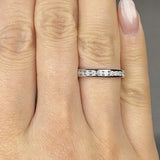"Orvix" 1.04 Carat Round Cut Natural Diamond Eternity Ring MDR4362