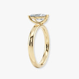 "Oyester" 2 Carat Toi et Moi 18kt Yellow Gold Engagement Ring SS2S03