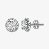 ROUND BRILLIANT DIAMOND STUD EARRINGS HEERA DIAMONDS