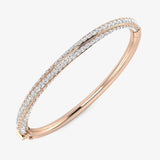 ROUND CUT 4.5 CARAT DIAMOND FANCY DESIGN BANGLE LM JEWELLERY