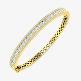 ROUND DIAMOND 3.3 CARAT BANGLE LM JEWELLERY