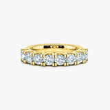 "Resie" Claw Set 2.5ct Diamond Round Shaped  Eternity Ring