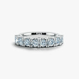 "Resie" Claw Set 2.5ct Diamond Round Shaped  Eternity Ring