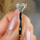 "Rossetti" 1.02 Carat Oval Cut Solitaire Engagement Ring HLR646 HEERA DIAMONDS