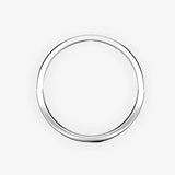 SOFT COURT POLISHED WEDDING RING IN 5MM WIDTH