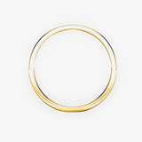 SOFT COURT POLISHED WEDDING RING IN 6MM WIDTH