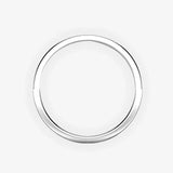 SOFT COURT POLISHED WEDDING RING IN 7MM HEERA WEDDS