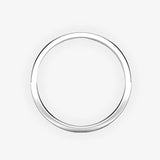 SOFT COURT POLISHED WEDDING RING IN 7MM