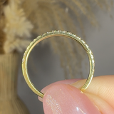 "Savile" 0.1 Carat Natural Diamond Half Eternity Ring HR1927 HEERA DIAMONDS