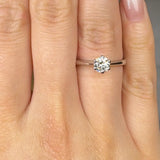"Seranova" 0.51 Carat Round Cut Natural Diamond Solitaire Engagement Ring MDR3850