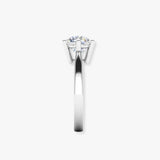 "Seranova" 0.51 Carat Round Cut Natural Diamond Solitaire Engagement Ring MDR3850