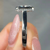 "Soho" 3.5 Carat Radiant Cut Solitaire Engagement Ring HLR550 HEERA DIAMONDS