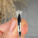 "Solastra" 0.41 Carat Round Cut Natural Diamond Solitaire Engagement Ring MDR3675