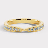 "Sole" 0.15ct Diamond Gradient Eternity Ring ET64