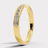"Sole" 0.15ct Diamond Gradient Eternity Ring ET64