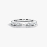 "Sole" 0.15ct Diamond Gradient Eternity Ring ET64