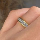"Solenne" 1.60 Carat Round Cut Natural Diamond Full Eternity Ring MDR4352