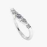"Solenne" Round Cut 0.5 Carat Diamond Eternity Ring ET85