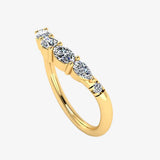 "Solenne" Round Cut 0.5 Carat Diamond Eternity Ring ET85