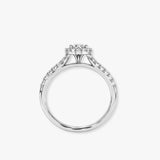 "Sorin" 0.73 Carat Marquise Cut Lab Grown Diamond Shoulder Engagement Ring HM2031