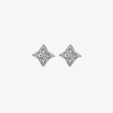 Squared Triangle Earrings Hot Diamonds