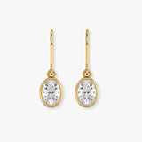 "Sumi" Drop Diamond Earrings