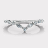 "Sydney" Dainty Shaped 0.35ct Diamonds Eternity Ring ET24 HEERA DIAMONDS
