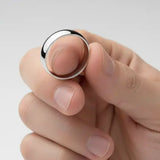 TRADITIONAL COURT POLISHED WEDDING RING IN 5MM WIDTH