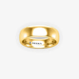 TRADITIONAL COURT POLISHED WEDDING RING IN 6MM WIDTH HEERA WEDDS