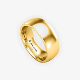 TRADITIONAL COURT POLISHED WEDDING RING IN 7MM WIDTH HEERA WEDDS