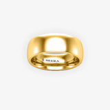 TRADITIONAL COURT POLISHED WEDDING RING IN 7MM WIDTH