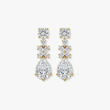 "Talia" 7.80 CT Diamond Drop Earrings