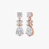 "Talia" 7.80 CT Diamond Drop Earrings