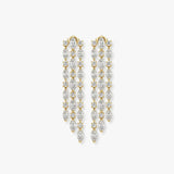 "Tavi" 5.75 CT Drop Diamond Earrings
