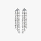 "Tavi" 5.75 CT Drop Diamond Earrings