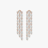 "Tavi" 5.75 CT Drop Diamond Earrings