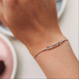 Tender White Topaz Bracelet Hot Diamonds