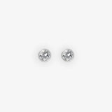 Tender White Topaz Earrings Hot Diamonds