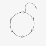 Tender White Topaz Intermittent Bracelet Hot Diamonds