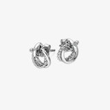Unity Circle Earrings Hot Diamonds