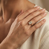 "Vail" 2 Carat Radiant Cut Solitaire Lab Grown Diamond Engagement Ring HLR561