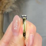 "Valtessa" 0.51 Carat  Round Cut Natural Diamond Solitaire Engagement Ring MDR3103