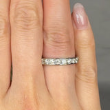 "Velmora" 1.46 Carat Round Cut Natural Diamond Eternity Ring MDR4434