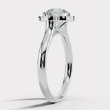 "Venus" 1 carat Halo Round Brilliant Cut Diamond Engagement Ring HARB18