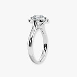 "Venus" 1 carat Halo Round Brilliant Cut Diamond Engagement Ring HARB18