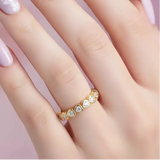 "Veya" 0.32 Carat Diamond Half Eternity Ring ET103 HEERA DIAMONDS